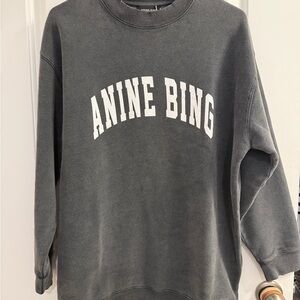 Anine Bing Sweatshirt NWT OVERSIZED XXS